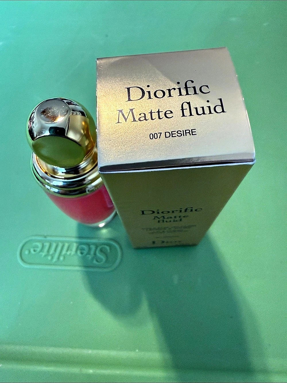Dior Diorific Matte Fluid Lip & Cheek Velvet Colour 007 Desire Red